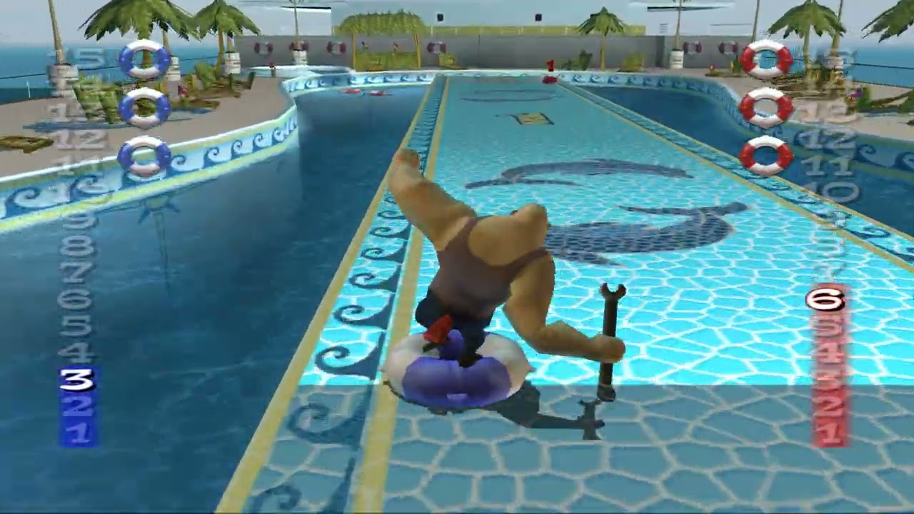 Madagascar Shuffleboard Gameplay
