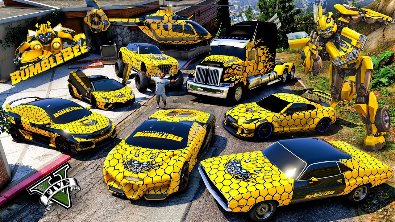 GTA 5 - Stealing Modified TRANSFORMERS 