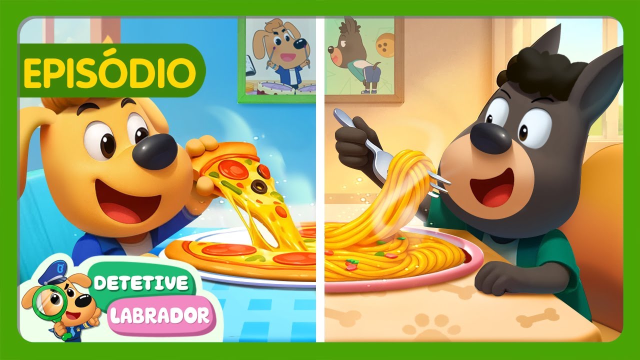 Dia de Folga 😆 Historinha Engra&ccedil;ada (Epis&oacute;dio 249) 📗 Desenho Animado 🔍 Detetive Labrador