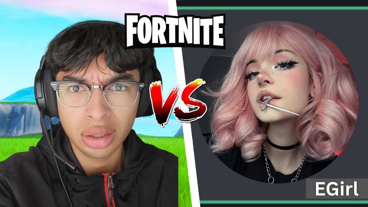 I 1v1'd A Pro Esports Girl In Fortnite...