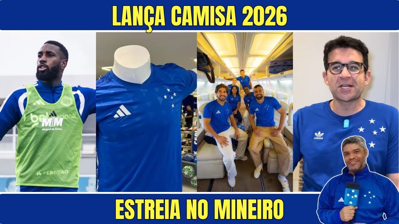 🦊 CRUZEIRO TEM NOITE ESPECIAL NO MINEIRO, LANÇA CAMISA 2026 E VAI À FINAL DA COPINHA