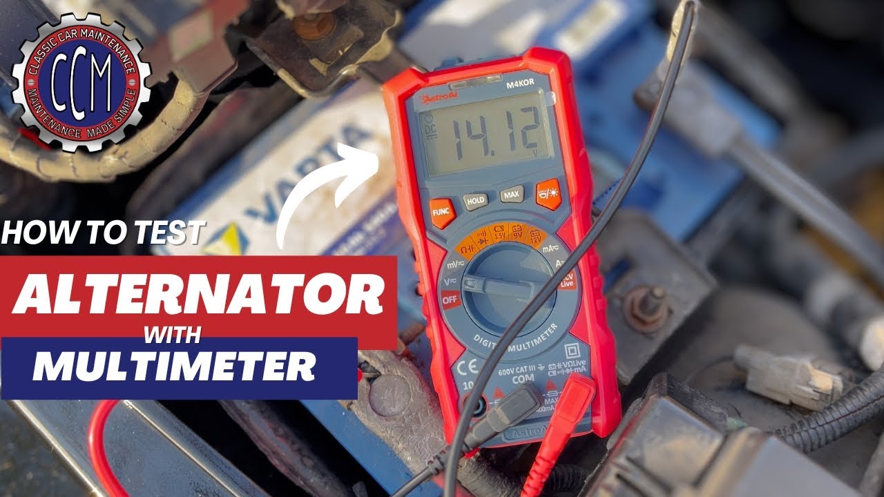 How To Test an Alternator With a Multimeter