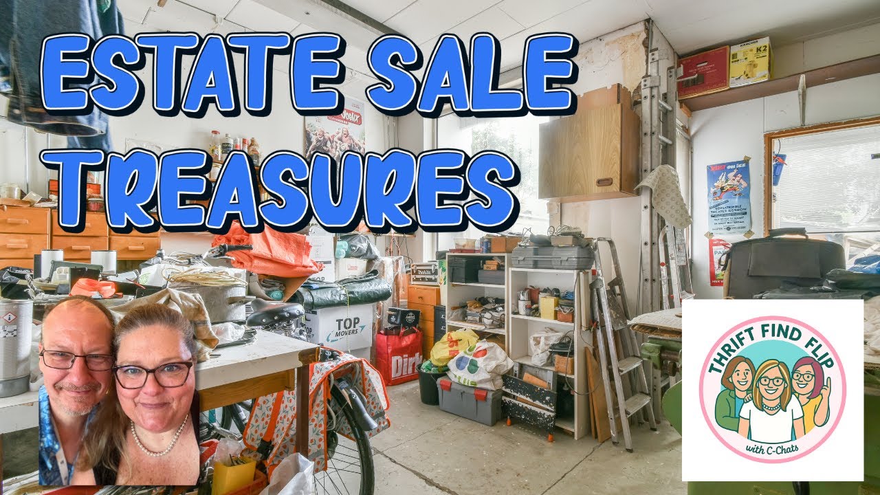 Treasure Hunting at Estate Sale | Reseller Scores and Surprise