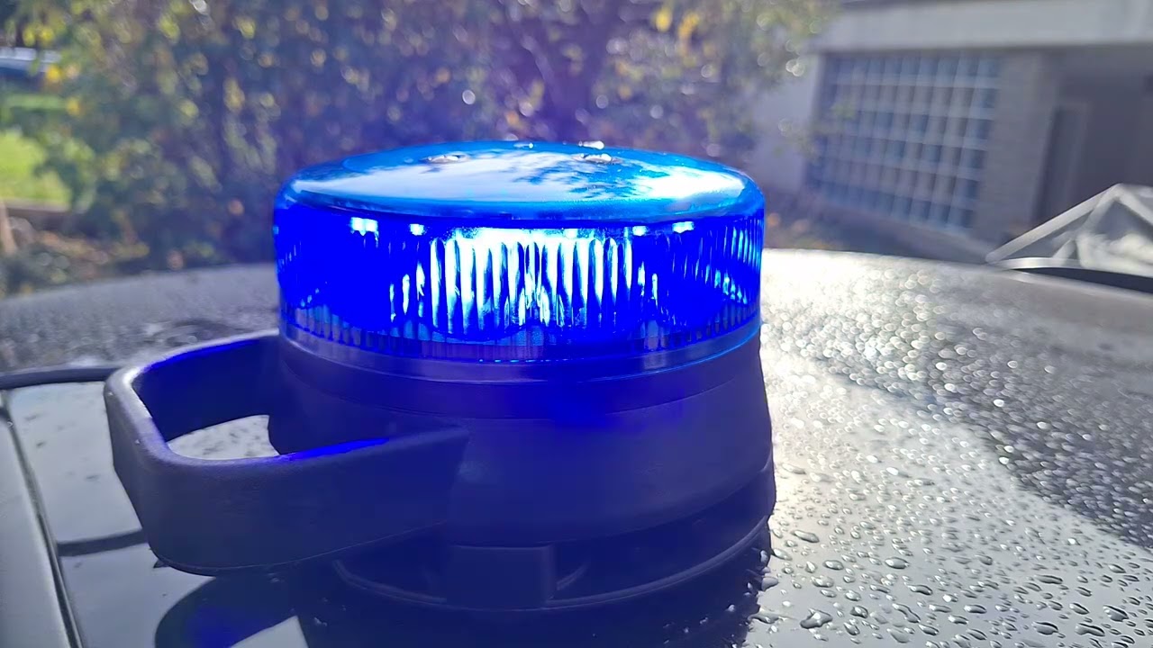 Mobile Sondersignalanlage - Mobile Blaulichtanlage mit Folgetonhorn / Sondersignal (35 Watt/70 Watt)