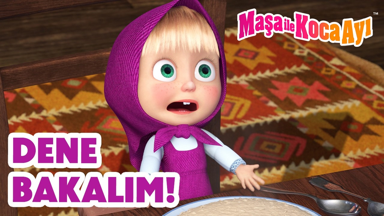 Maşa İle Koca Ayı 😋 Dene Bakalım! 🍽️ Masha and the Bear Turkey