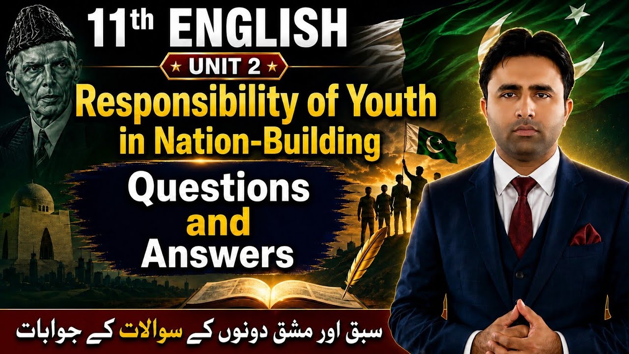 Responsibility of the Youth in Nation-Building Question Answers | Chapter 2 11th English Exercise