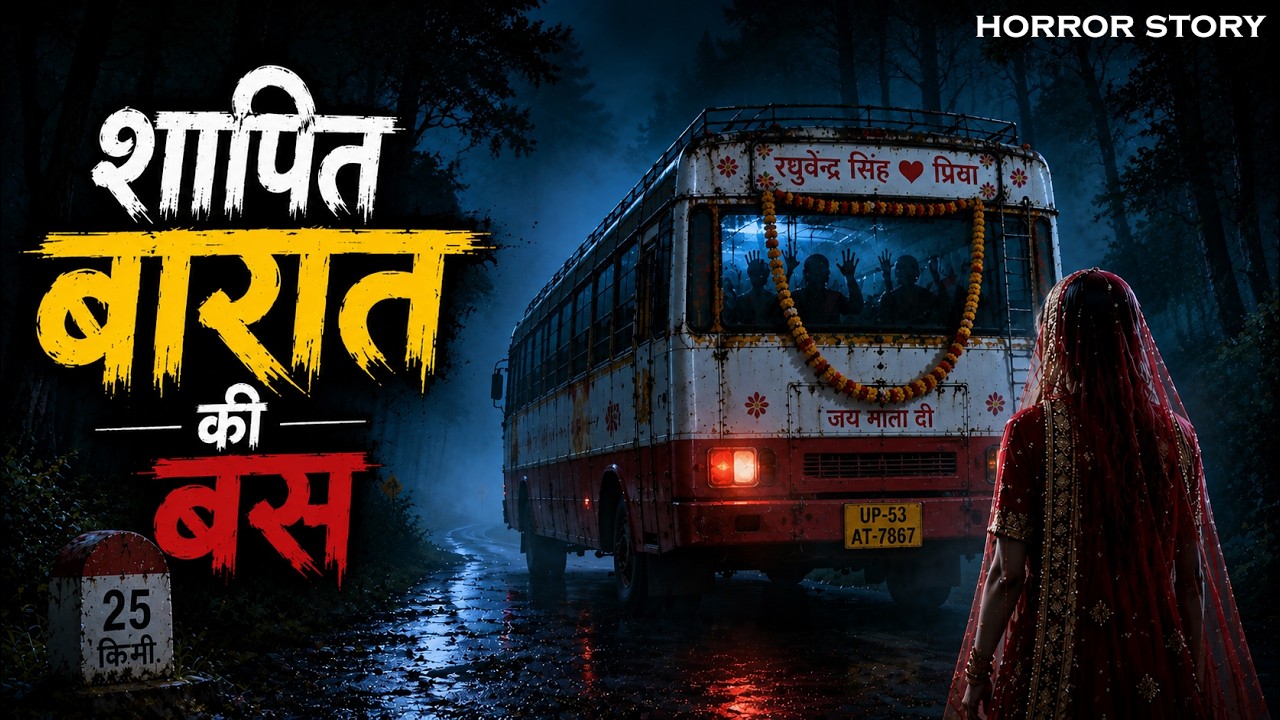 छलावा आखरी बस 😱🔥 | Hindi Animation Story | Horror Animation Stories | Scary Crocodile