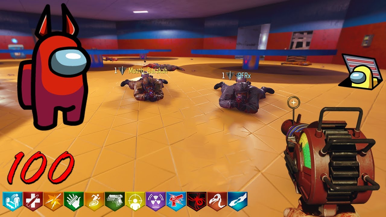 زومبي بلاك اوبس 3 : ريان يحل ألغاز , رفركس يفتح صندوق , معاذ يضحك ( ماب Among us 😍 )