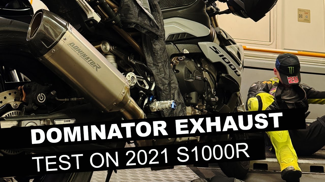 Dominator Exhaust Test - Gen3 S1000R