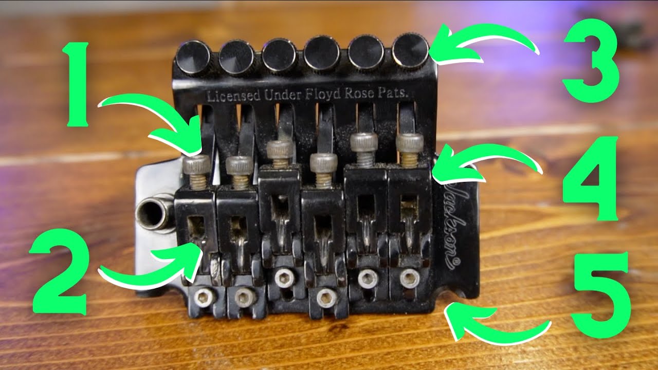 5 главных причин, по которым ваш Floyd Rose не настраивается