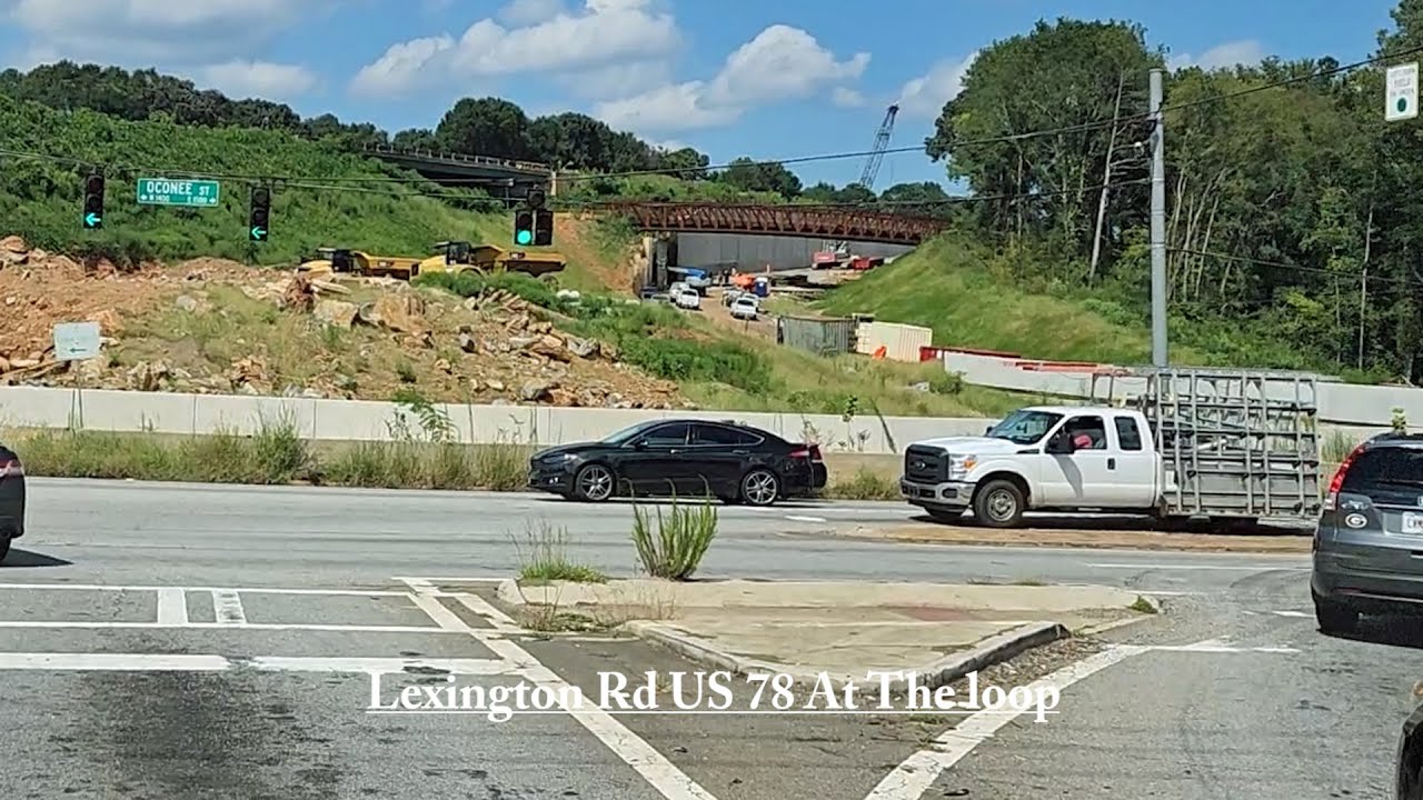 Athens Georgia Lexington Highway US Hwy 78 Interchange Update #Athens Ga