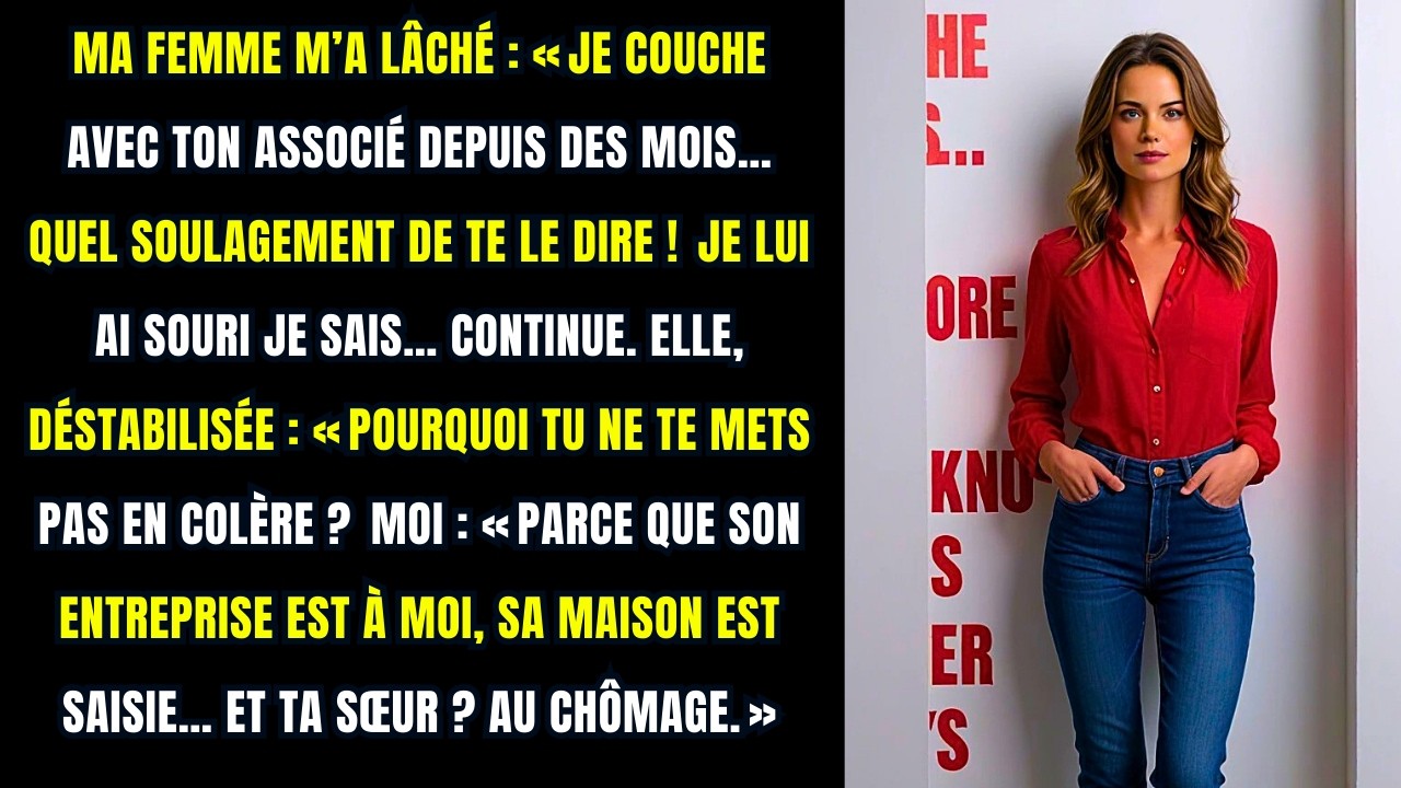 Ma femme a avoué avoir couché avec mon associé Elle ignorait que je possédais déjà Reddit Infidélité