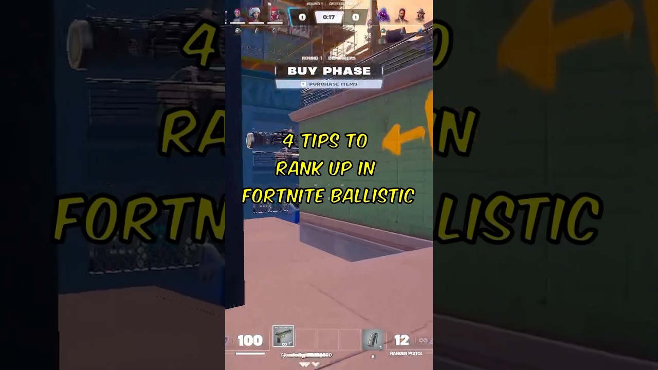4 Tips To Rank Up In Fortnite Ballistic