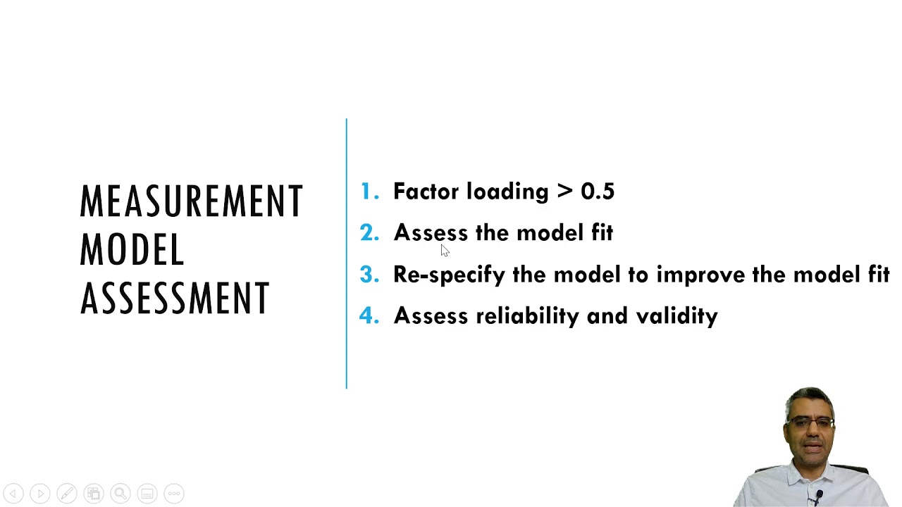 SEM with AMOS: From Zero to Hero (18: Model fit assessment)