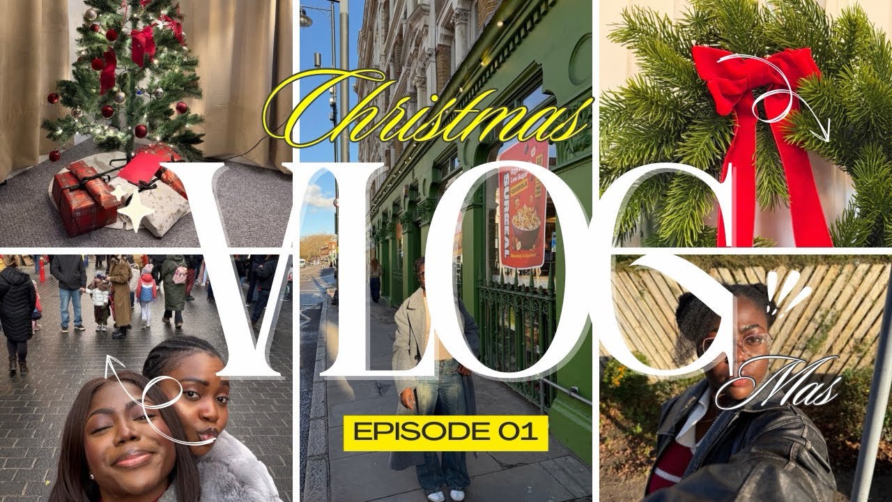 Vlogmas : A Christmas 🎄 Vlog | London Christmas Market, China Town | Street Carol | Shoreditch 