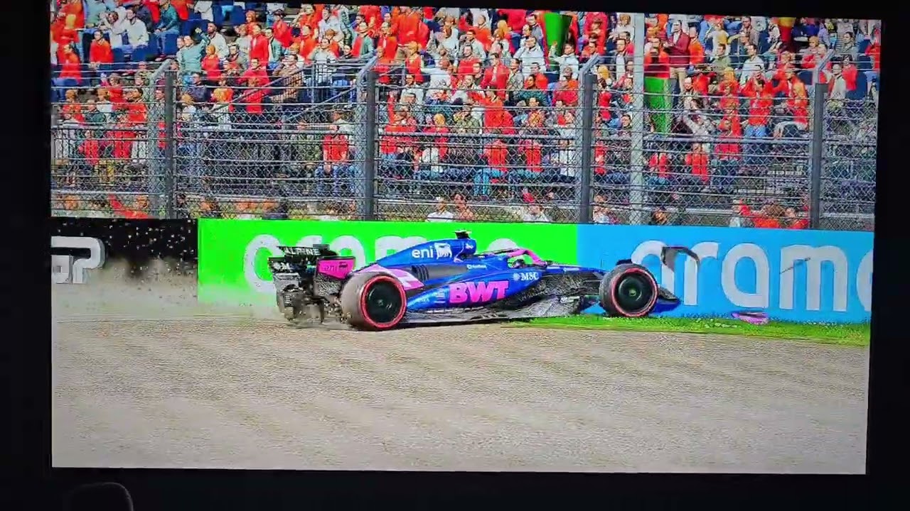 Franco Colapinto realistic crashes at Imola
