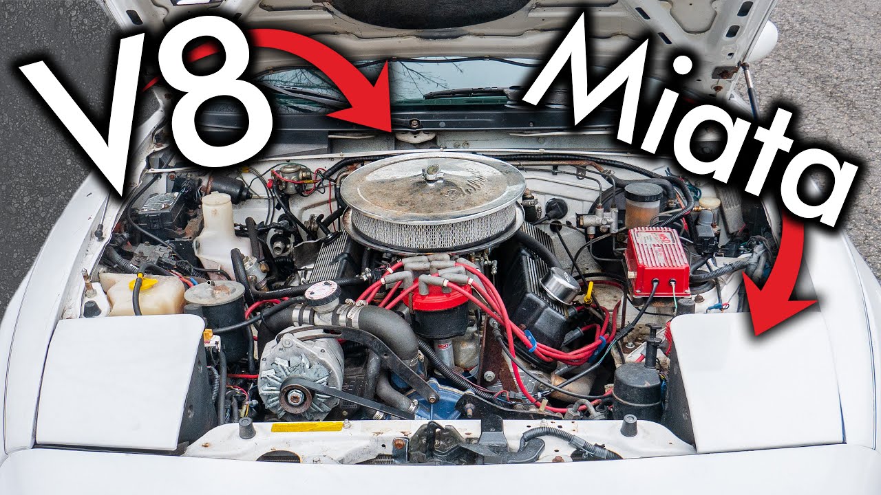 I Bought a WILD V8 Swapped Miata! | V8ata Ep. 1