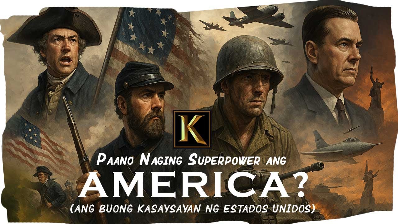 Paano Naging Superpower ang Estados Unidos? | Ang Buong Kasaysayan ng Amerika - KasaysayanTV