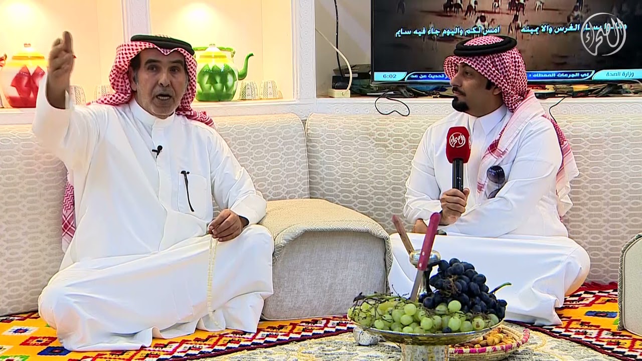 | برنامج مقيض الابل | عوض بن خضير الهاجري | تقديم راشد بن حماد