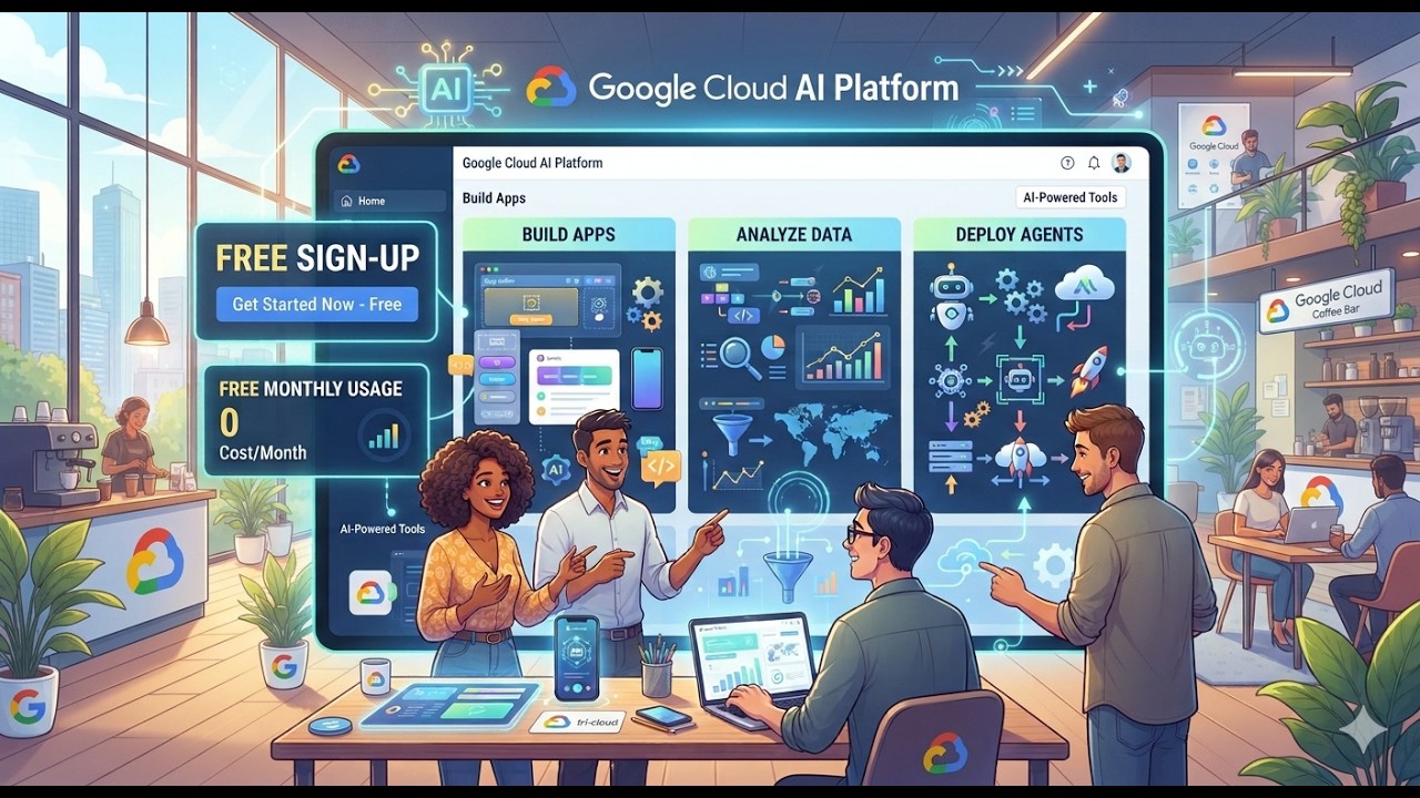 Get a FREE Google Cloud Account + $300 Credit Step by Step - 1