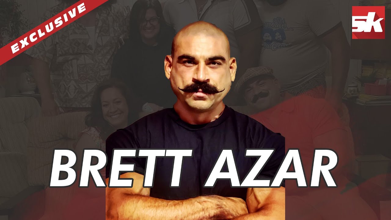 Brett Azar shares his experience of portraying The Iron Sheik on Young Rock