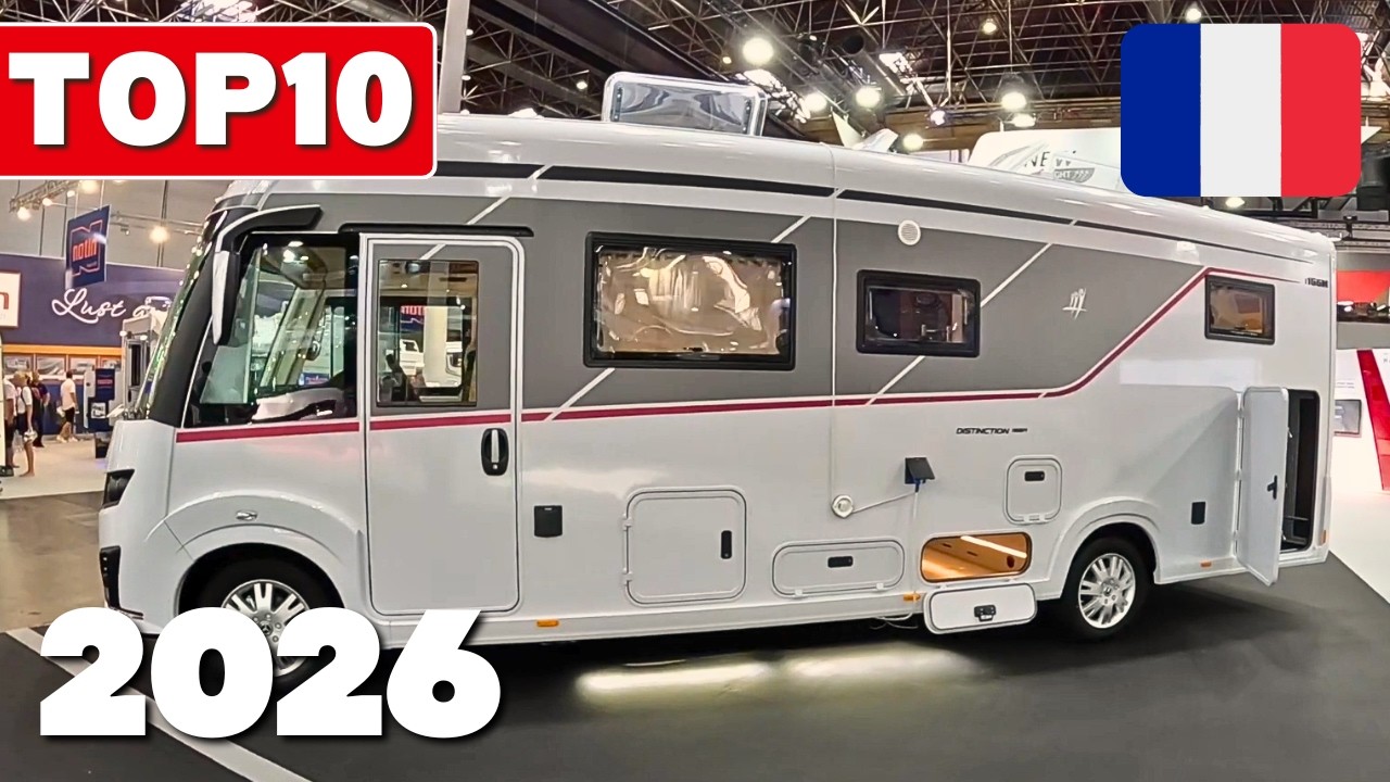 10 New French Motorhomes 2026! | Smart Design & Premium Comfort!