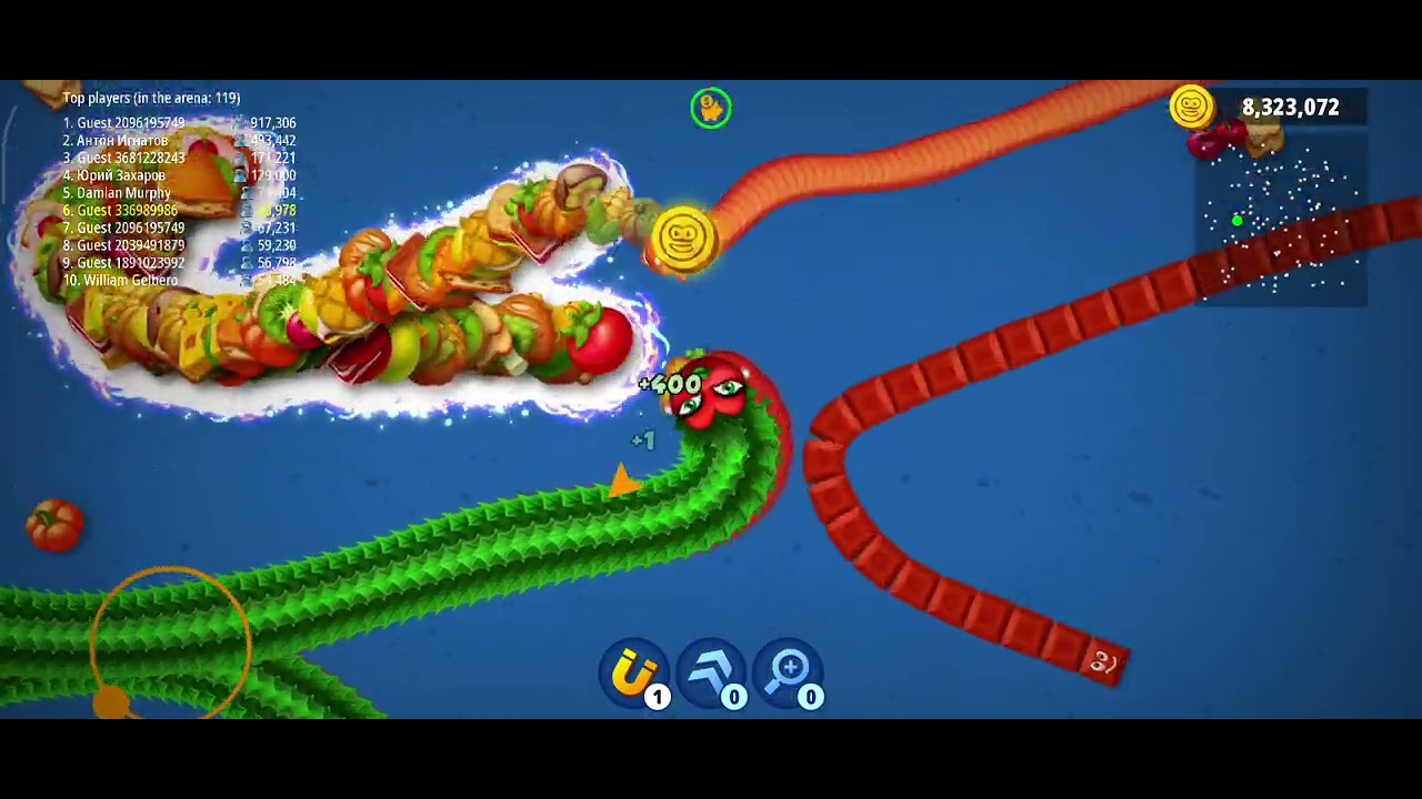 WORMS ZONE.iO BEST GAMING 2026||🐍BIG SNAKE GAME😊 EP 1063| #WORMSZONEiO​ #BIGSNAKEGAME​ #SNACKGAME3D​