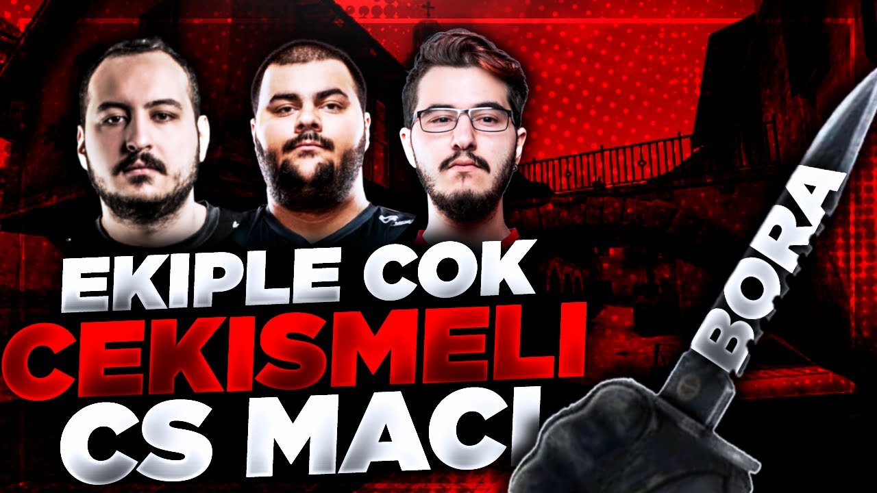 Leylü | EKİPLE ÇOK ÇEKİŞMELİ CS MAÇI! (BAYONET BORA, PANKY, ROGU)