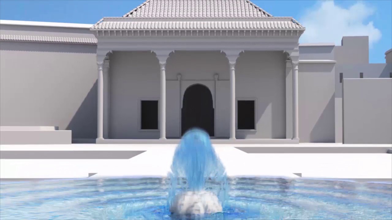 Le Jardin Secret Marrakech – Water animation 3D short film