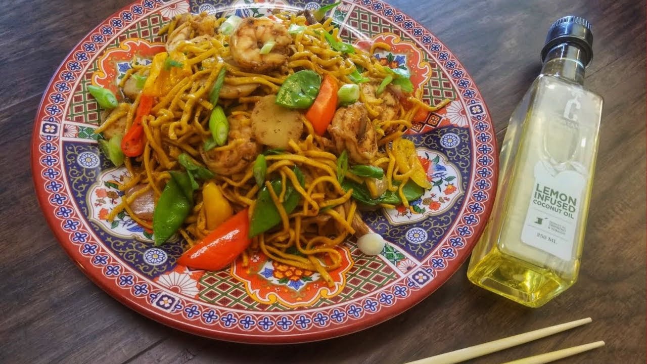 Shrimp Lo Mein with Plum Sauce - Episode 742