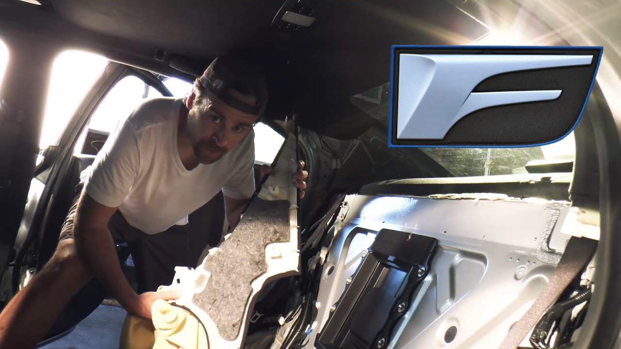 Lexus ISF IS250 IS350 Rear Seat / Subwoofer Removal DIY