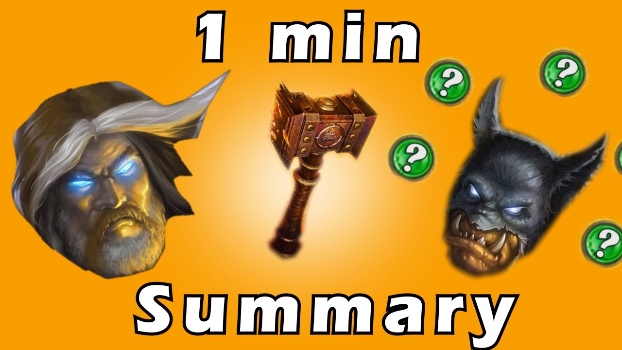 All Hearthstone Classes Summarized in 1 min