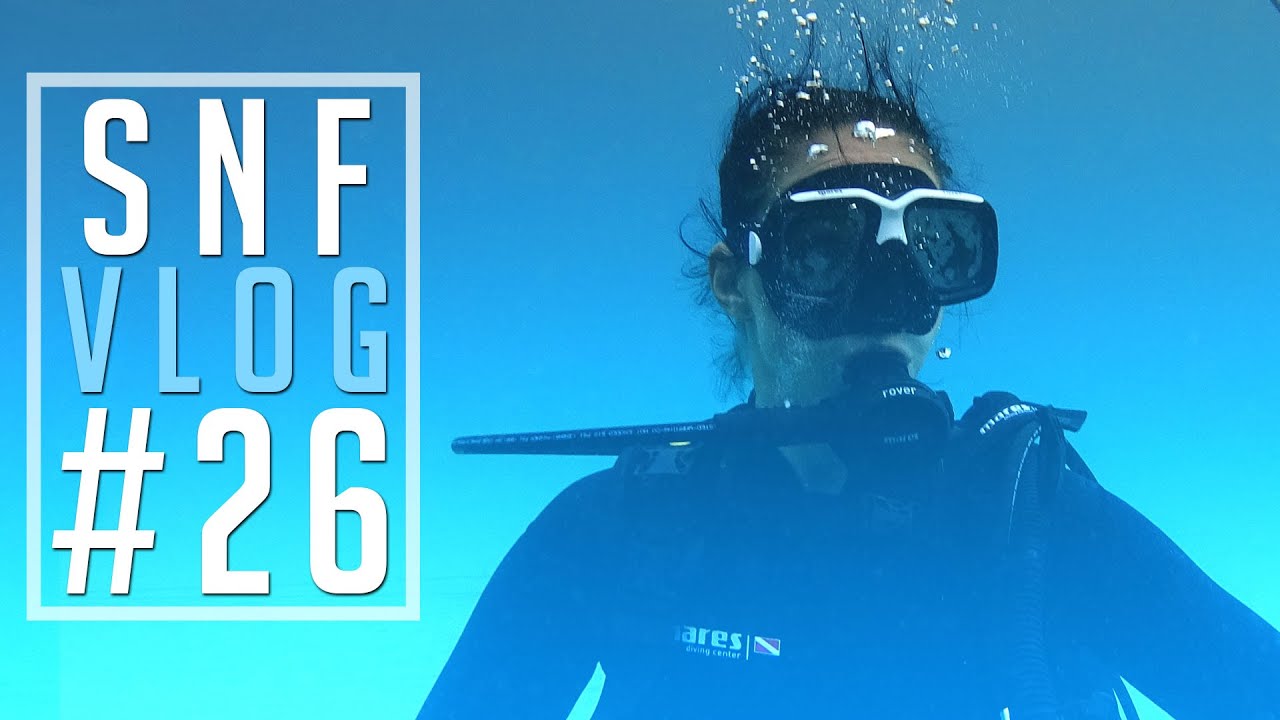 DYKKING FOR F&Oslash;RSTE GANG | VLOG#26 | SNF