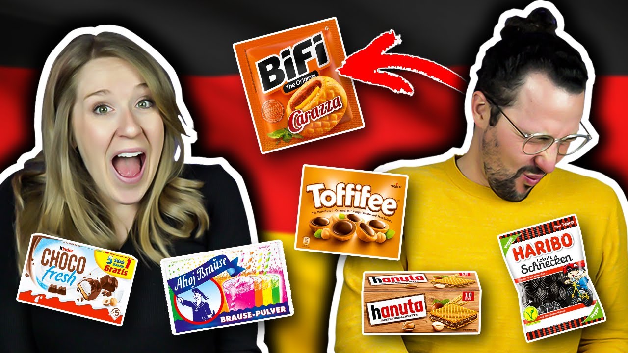 Americans Try Nostalgic German Candy & Snacks For The First Time!
