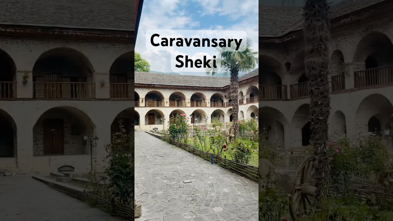 Caravansary in Sheki #azerbaijan #sheki #caravansaray