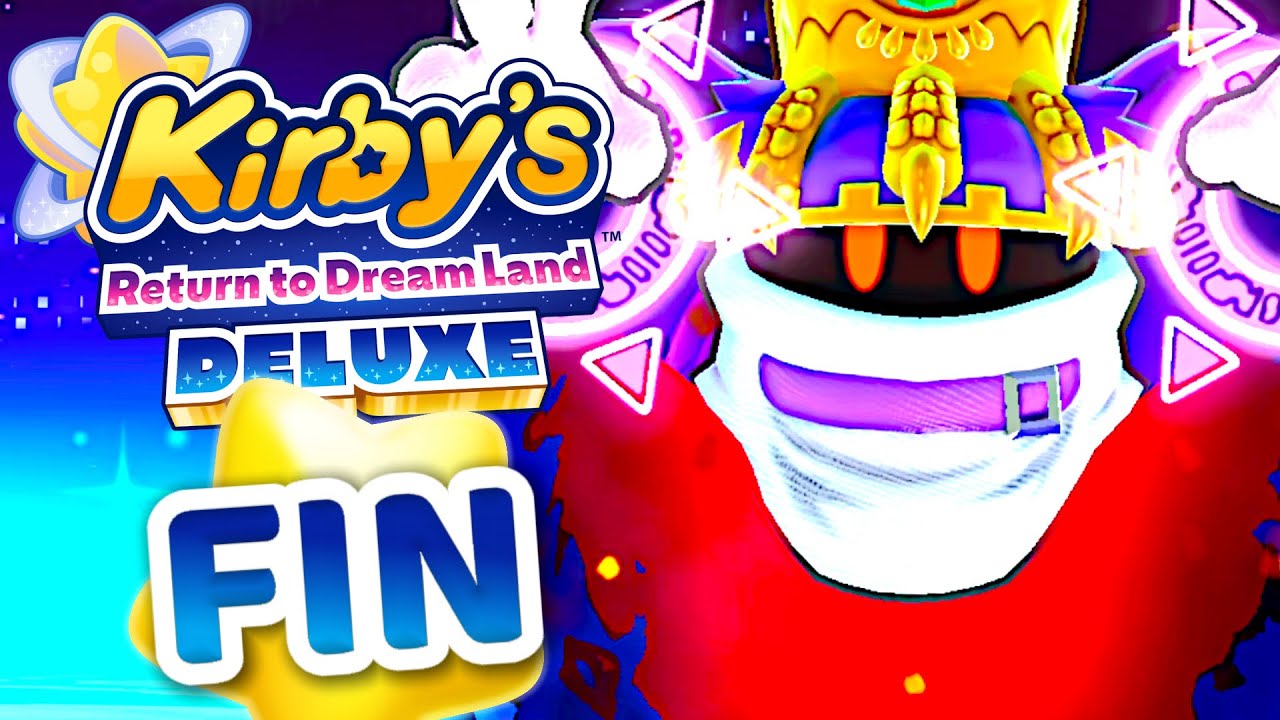BOSS FINAL ! KIRBY RETURN TO DREAMLAND DELUXE FIN CO-OP NINTENDO SWITCH  !