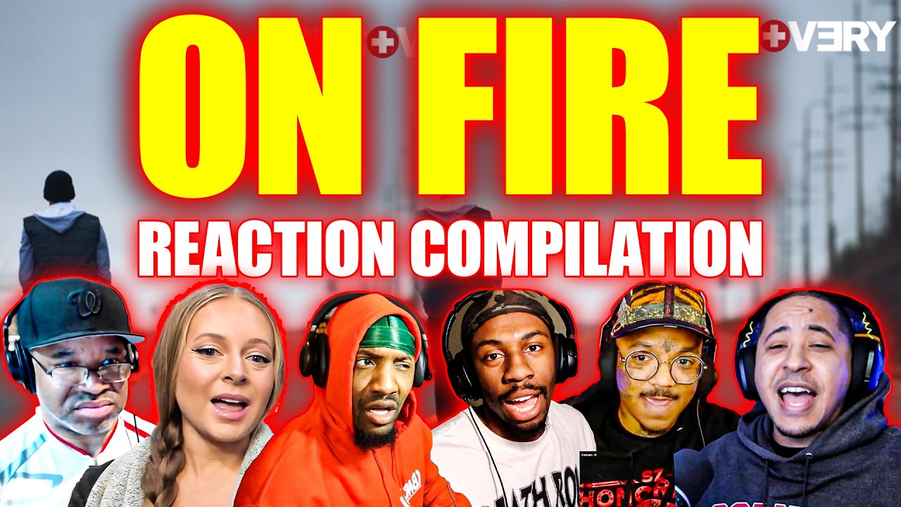 First Time Hearing Insane Eminem – On Fire 😳 This Man Is Different | Reaction Compilation