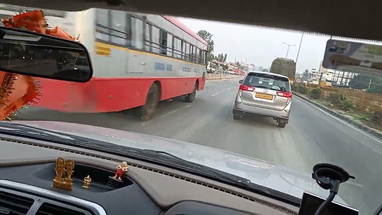 Thrilling car Driving India on Bangalore-Mangalore expressway | Bangalore-Chikmagalur
