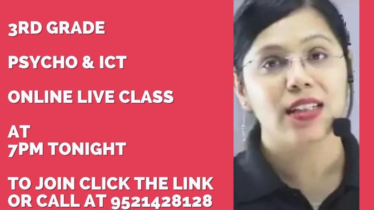 Best Online Psychology Class for 3rd Grade Exam ( Rajasthan) 2023