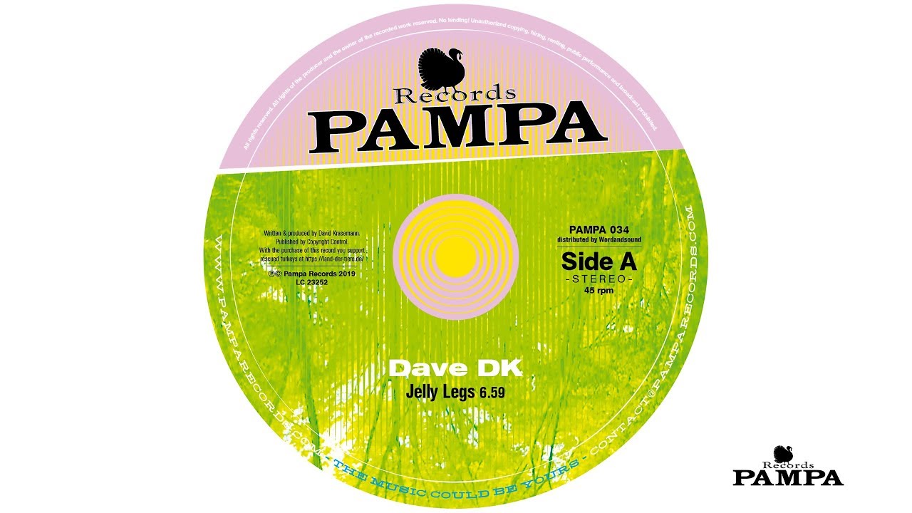 Dave DK - Jelly Legs (PAMPA034)