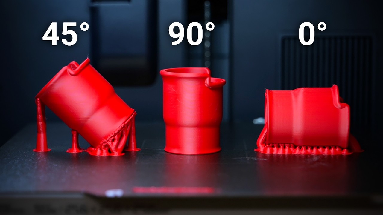 Действительно ли угловая 3D-печать делает детали прочнее?