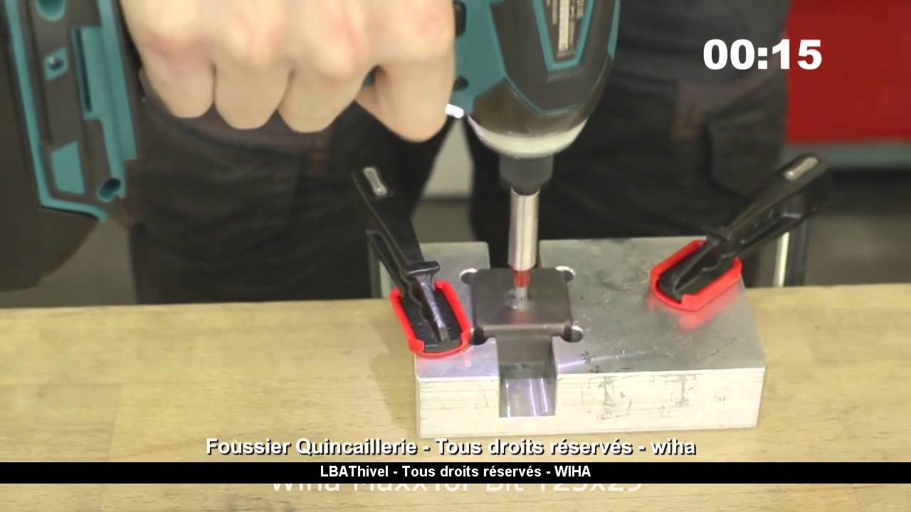 Wiha : embouts Maxxtor test en situation r&eacute;elle