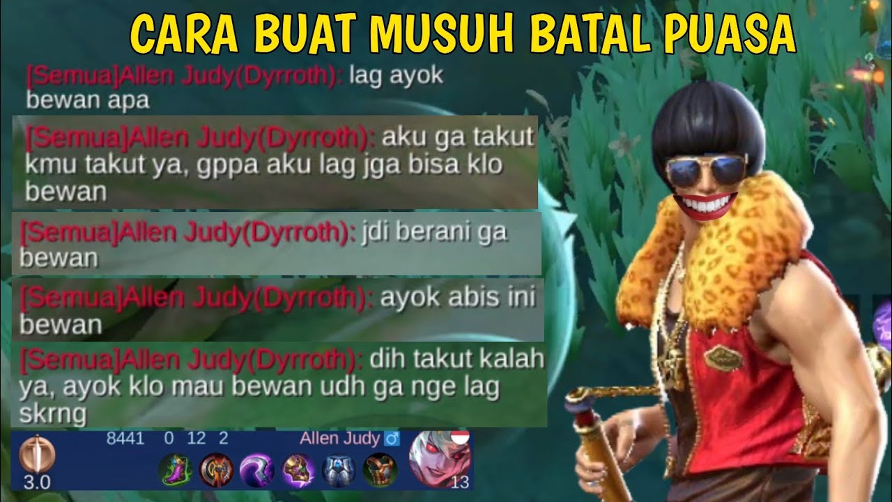 CHOUBOWO.EXE||CARA BUAT MUSUH BATAL PUASA