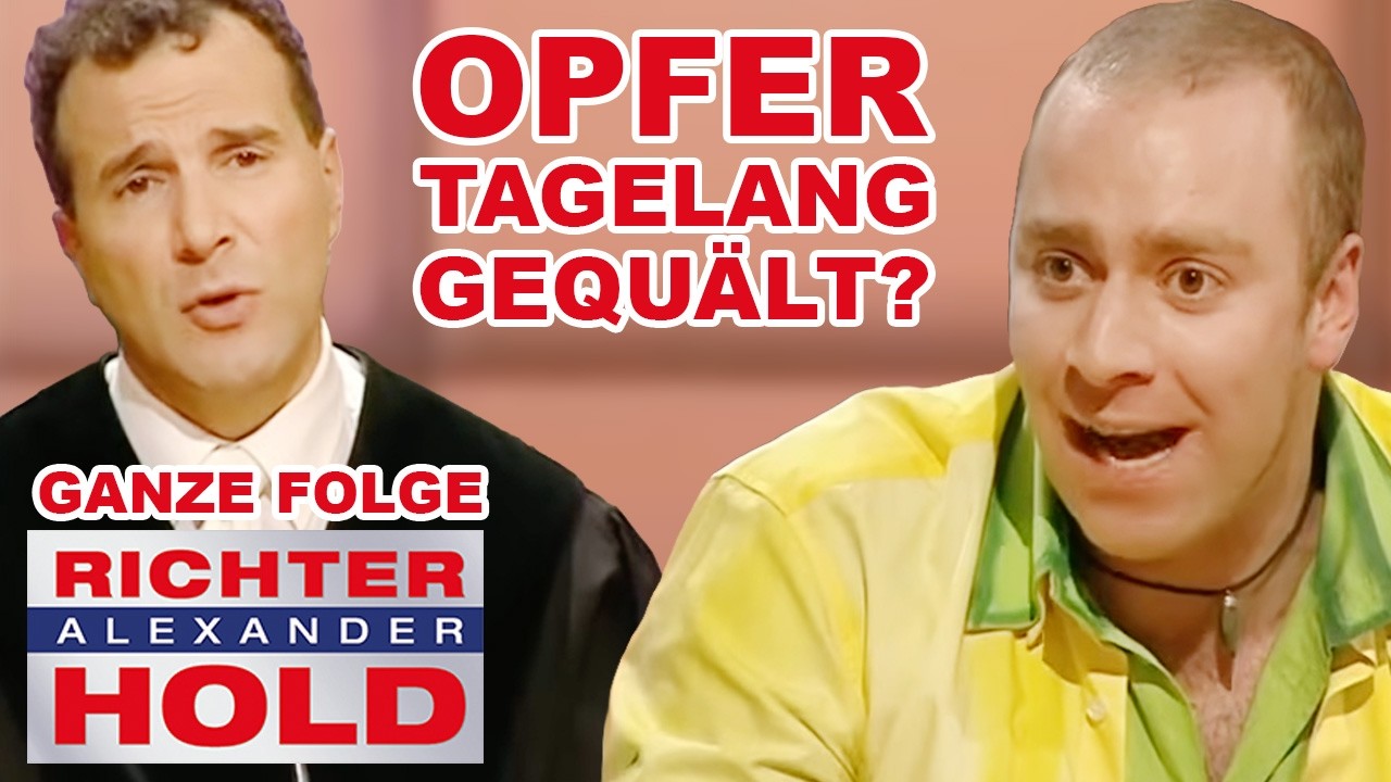 Gefesselt in der Badewanne! Ist Angeklagter ein Psychopath? |GANZE FOLGE| Richter Alexander Hold