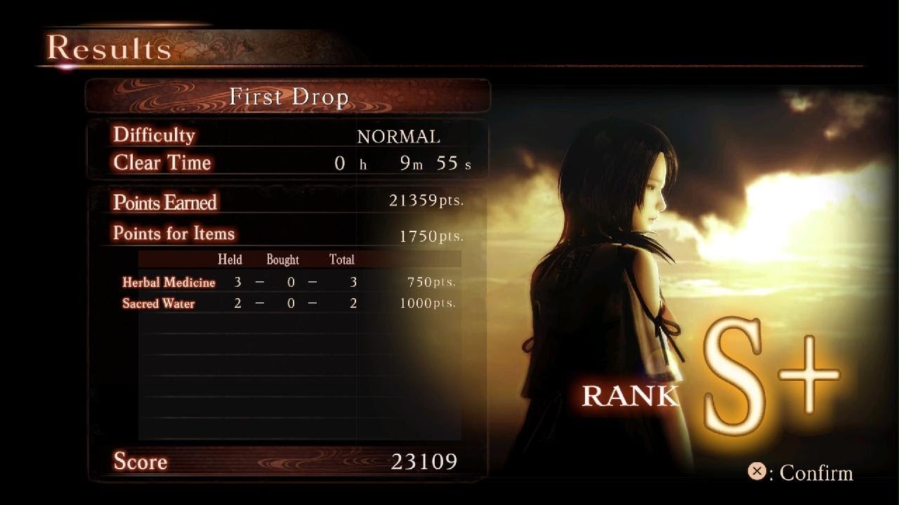 Project  Zero: Maiden of Black Water - First Drop S+