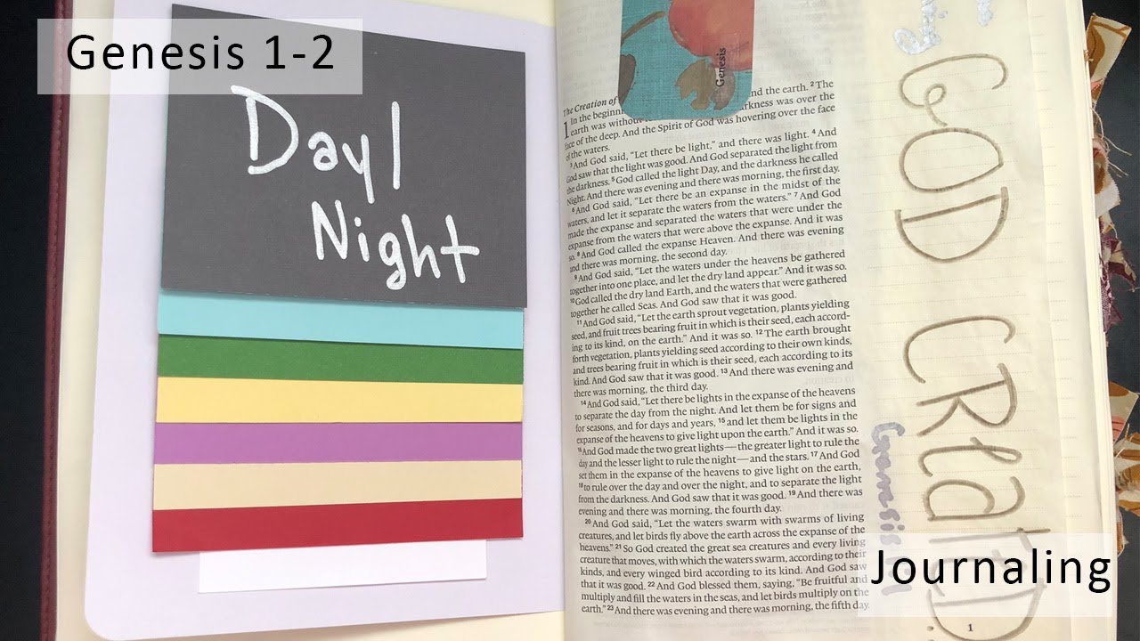 Genesis 1-2 Bible Journaling