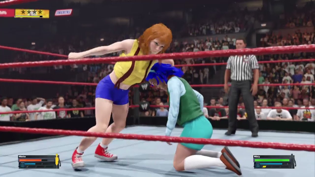 WWE 2K24: Miette vs. Misty