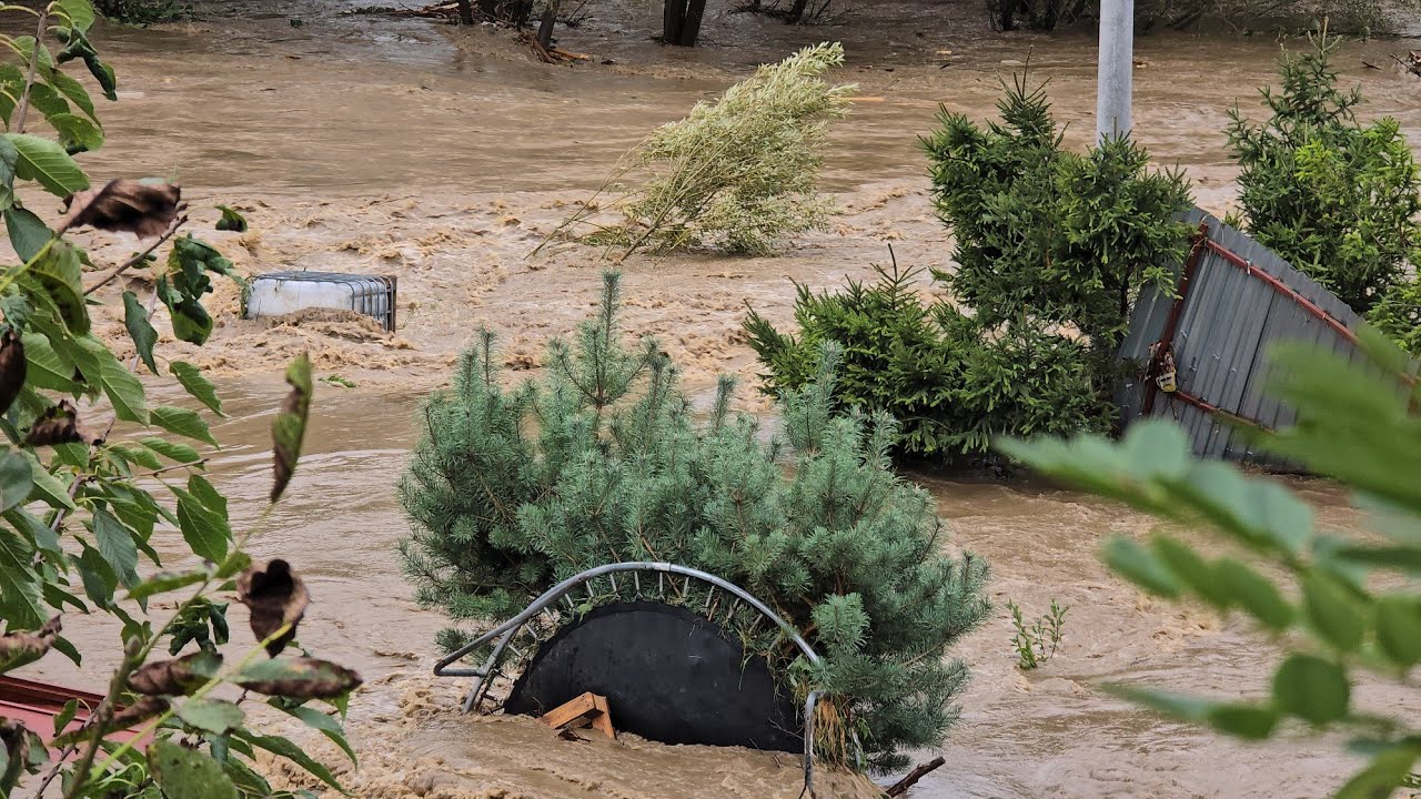 Tag 3 Unwetter in Tschechien - Polen - Österreich - Schwere Überschwemmungen nach Dammbruch in Polen