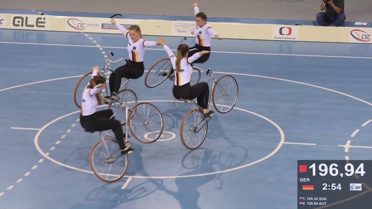 4er Deutschland - Europameisterschaft 2017 in Prag | Kunstrad