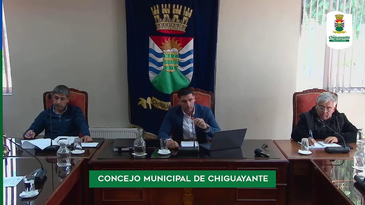 Concejo municipal Mi&eacute; 1 de Abril 2026 Municipalidad de Chiguayante